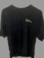 XL Black T Shirt Big Weiner S Sleeve 29 L 25 Across Front Chest Pit To Pit Great