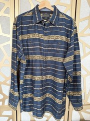 Pendleton Woolen Mills Button Up Shirt Aztec Southwest 100% Cotton Men’s Size M