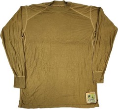 USMC FROG Silkweight Thermal Base Layer – Marine Corps Coyote Military Shirt
