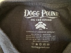 Dog Pound OG Certified Graphic T-Shirt Black Men’s Size 2XL Short Sleeve Casual