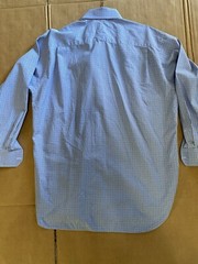 Robert Tallbott ESTATE BESPOKE Button Down Striped Oxford Dress Shirt Sz XL 17.5