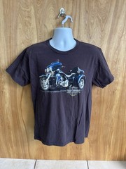 Harley Davidson Smokey Mountain T-Shirt Maryville, TN Dragon Medium Black USA