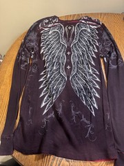 Affliction Long Sleeve Thermal Measured