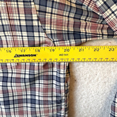 Patagonia Shirt size S Sleeve Fezzman Button Up Check Print Organic