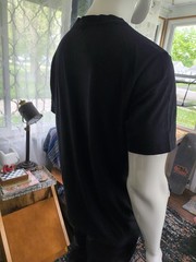 PACT Men’s Crewneck Classic black short sleeve Organic Cotton Recycled Poly L