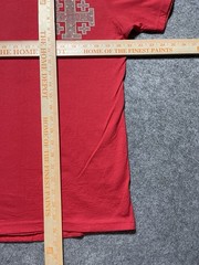 Jerusalem Crusaders Cross Red Medium Cotton Made in Bethlehem Shirt Jewish