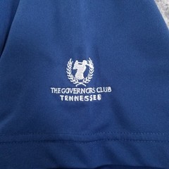 Footjoy Polo Large Blue Performance The Governors Club Tennessee Golf Pocket