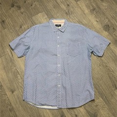 Michael Brandon Short Sleeve Button Down Men’s Shirt Size XL Slim Fit