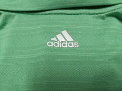 Adidas Climacool Men’s Size Large L Short Sleeve Light Green Polo Golf Shirt!