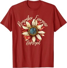 Remember Everyone Deployed Red Friday Shirt, Patriotic Military Tee