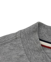 Moncler Grenoble Logo Sweatshirt Grey Men Size M Pullover Graphic Cotton Pocket