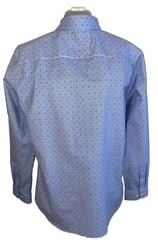 Hawker Rye Stretch Oxford Button Down Size L Pit To Pit 23” L 30” Sleeve 26”