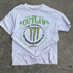 Panic Switch Kurt Busch “The Outlaw” Monster Energy Graphic Unisex Tee S-5XL