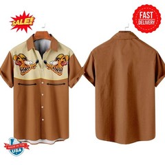Elegant Custom Rat Fink Hawaiian Shirt – Wild Cartoon Rat, Classic Drag Racing T