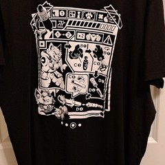 Nomad Complex “Some Assembly Required” Black Crew Neck Short Sleeve Wolf Graphic