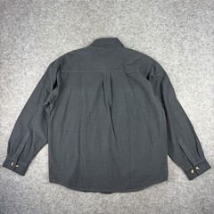 Guide’s Choice Moleskin Button Down Men’s Large Charcoal Gray NWT $100 MSRP