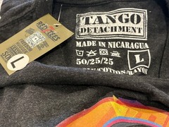 Tango Detachment Freedom Hugger Red 7 Men’s L Black Military Gamer NWT