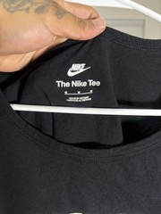 Nike The Nike Tee Logo Men’s Black Solid Crew Neck Sleeveless T-Shirt Size M