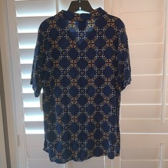 Cerveza Modelo Small Short Sleeve Button Down Hawaiian Rayon Shirt Beer Mens