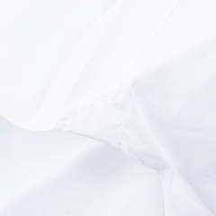 Boglioli Regular-Fit Solid White Poplin Cotton Dress Shirt 17 x 37 NWT