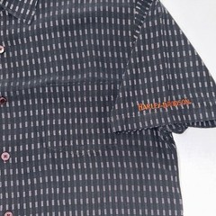 Harley Davidson Button Up Collared Breathable Fabric Size Large