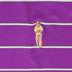 Peter Millar Summer Comfort Large Fuscia (purple) Poly/Spandex Golf Shirt Logo