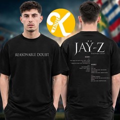 JJay ZZ30 Collection Merch Reasonable Doubt Two Sided Unisex T-Shirt
