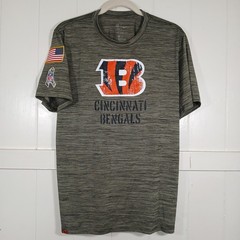 Nike Cincinnati Bengals Salute to Service T-Shirt Mens Large Military NST6-3JG