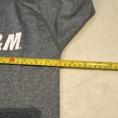Rivalry Threads Texas A&M Men’s Gray Cotton Blend Short Sleeve T-Shirt Size M