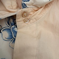 Tulliano Men Large NWT Pink Patchwork Floral Cotton Button Down Shirt