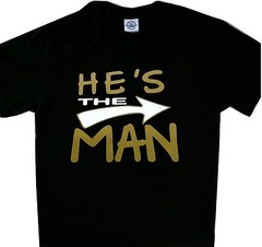 He’s the Man but She’s the Boss Set t’shirt Cool Couple Tee love matching tees
