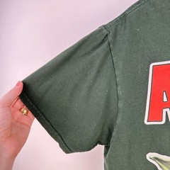 Vintage Star Wars Tshirt Mens Medium Green Cotton Master Yoda Elf Christmas Tee