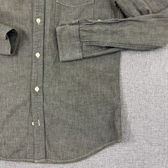 Everlane Gray Chambray Button Down Shirt Size Small Men’s 100% Cotton Slim Fit