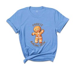 Cookie Baking Crew Shirt, Cute Gingerbread Shirt, Christmas Shirts, Christmas Gi