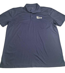 Sport-Tek RICE Navy Blue Short Sleeve Polo Men’s XL
