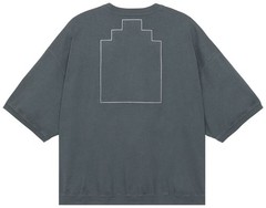 VGC! Cav Empt Overdye Zig Patch Short-Sleeve Crewneck Charcoal Sz Large