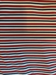 Harlestons Heritage Men’s XL Red/White/Blue Striped Short Sleeve Polo Tailored