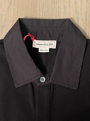 ALEXANDER MCQUEEN – Black Harness Strap Polo Shirt – Made in Italy – S – NEW