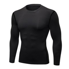 Mans Compression Thermal Base Layer Long Shirt Tops Legings Sports Gym Tight Dry