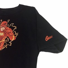 DC Comics The Flash Graphitti Designs T Shirt Size Large Black Rare 2012
