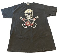 Vintage WWE WWF Stone Cold Steve Austin 2004 Drink Beer Black T-Shirt M