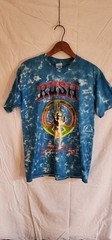 Rush R30 Feedback tour *Very Rare* shirt from Geddy’s dryer Thrown shirt Fifty