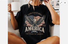 USA 250th Anniversary Shirt America 250th Anniversary Shirt Comfort colors 250th