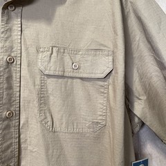 Brahma Men’s Casual Button-Down Shirt Brown 2XL Cotton Spandex NWT