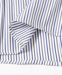 (ASK availability first) GUY ROVER Round Collar Shirt Color Pencil Stripe new