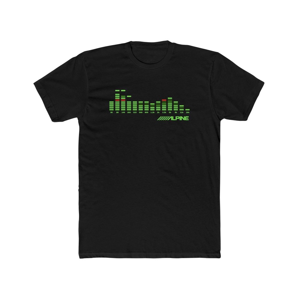 Alpine Green Spectrum Analyzer Old School Car Audio Equalizer S-4XL