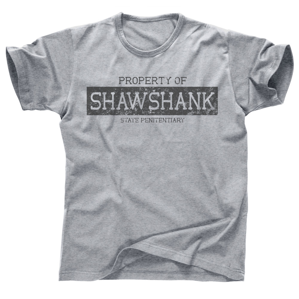 The Shawshank Redemption Penitentiary Prison Andy Dufresne 90s Movie Tee T Shirt