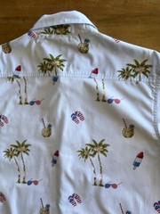 MBX Premium Goods Shirt Mens M Button Up Short Sleeve Paradise Aloha Hawaiian