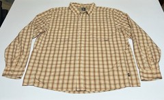 REI Co-op Sahara Shirt Mens XL Long Sleeve Button Vented Nylon Hiking Gorpcore