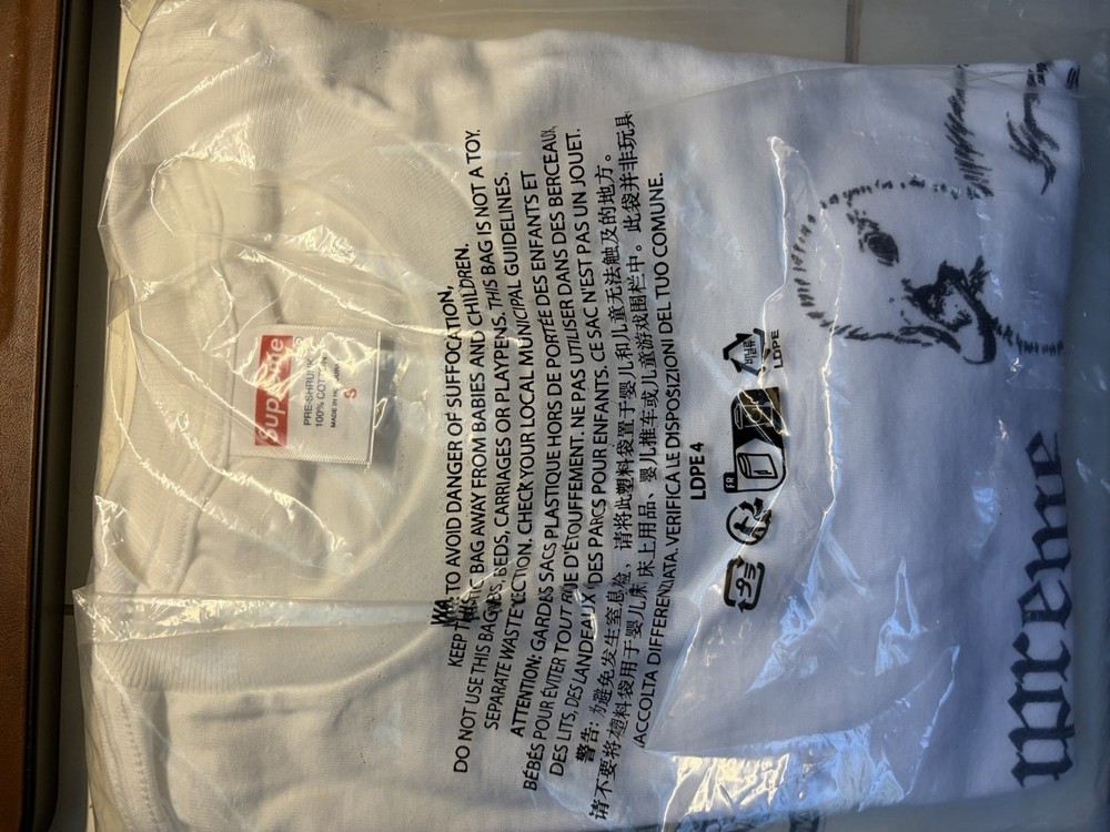 Supreme Duck Tee White Small
